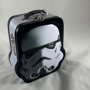 Star Wars Black and White Stormtrooper Tin Lunch Box